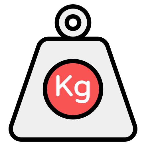 kettlebell Generic Outline Color ikona