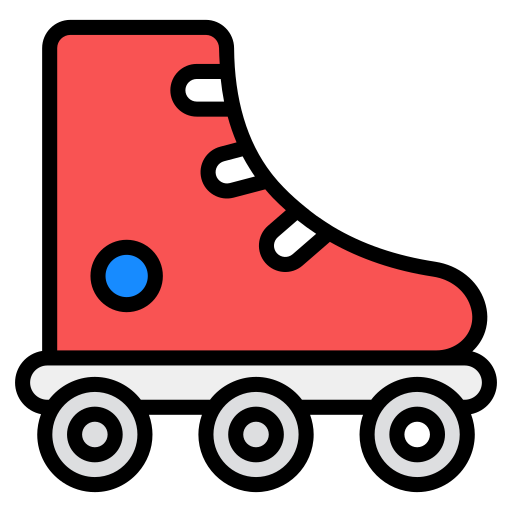 스케이트 신발 Generic Outline Color icon