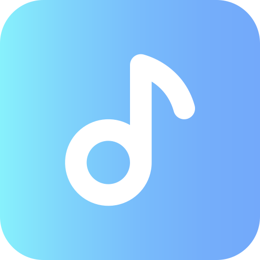 Music Generic Flat Gradient icon