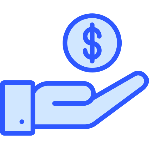 Save money Generic Blue icon