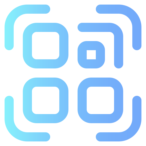qr code Generic Gradient icona