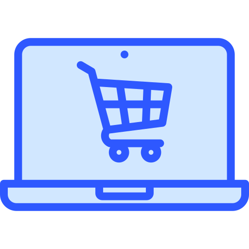 온라인 상점 Generic Blue icon