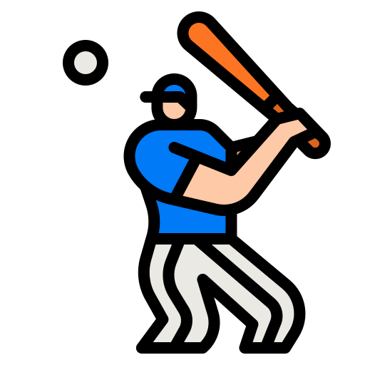 baseball photo3idea_studio Lineal Color ikona