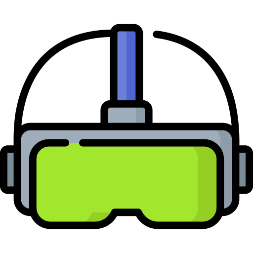 vr-brille Special Lineal color icon