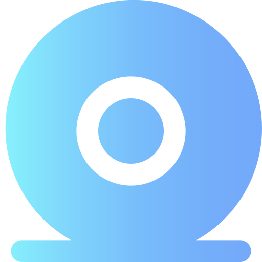 Webcam Generic Flat Gradient icon