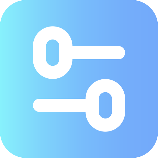 configuración Generic Flat Gradient icono