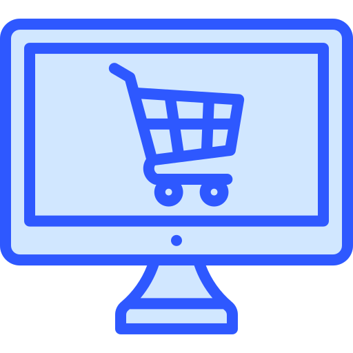 Online shop Generic Blue icon