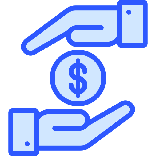 Save money Generic Blue icon
