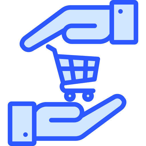 Online shop Generic Blue icon