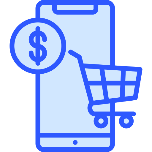 Ecommerce Generic Blue icon