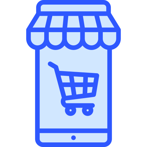 Онлайн шоппинг Generic Blue иконка