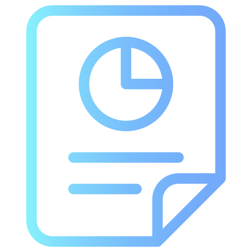 statistiques Generic Gradient Icône