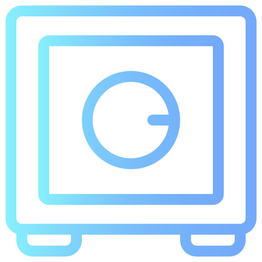 金庫 Generic Gradient icon