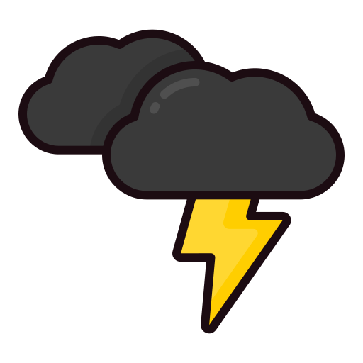 Storm Generic Outline Color icon