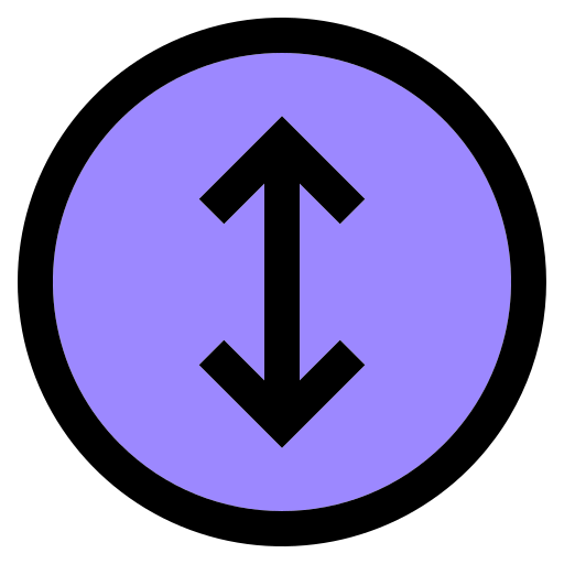 oben unten Generic Outline Color icon