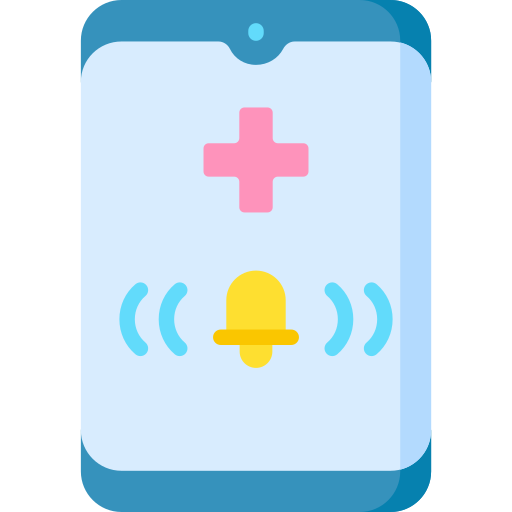 medizinische app Special Flat icon