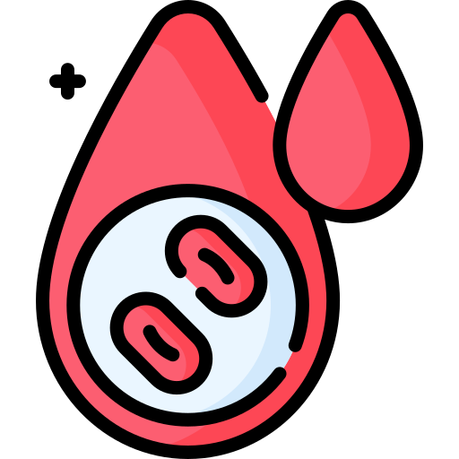 gota de sangre Special Lineal color icono