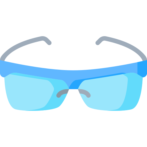 Safety glasses Special Flat icon