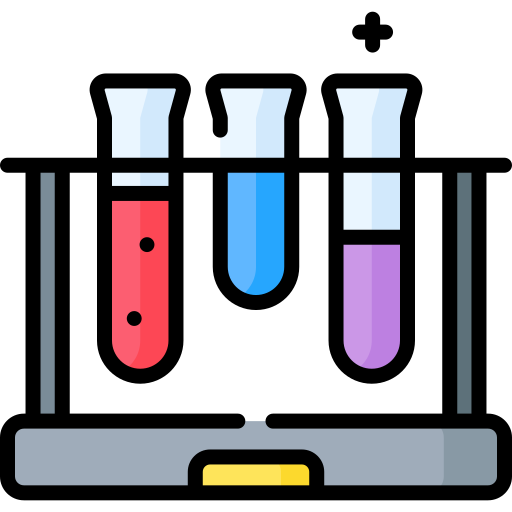 des tubes à essai Special Lineal color Icône