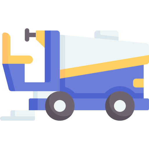 Ice resurfacer Special Flat icon