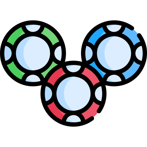 カジノチップ Special Lineal color icon