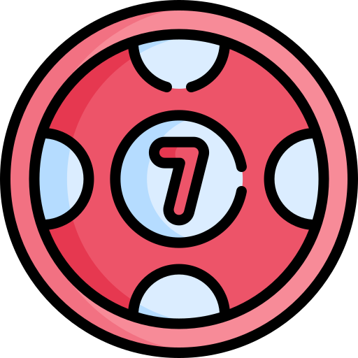 ficha de casino Special Lineal color icono