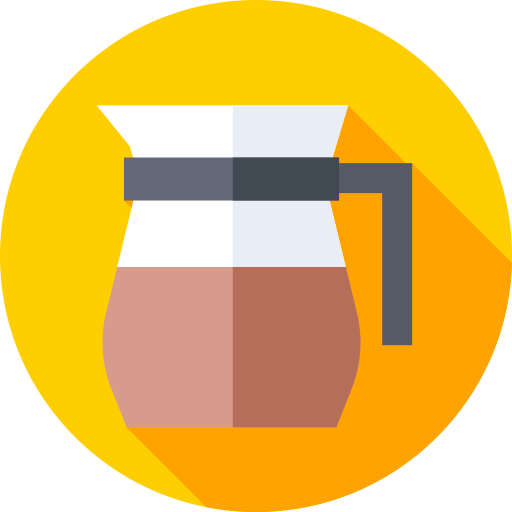 コーヒーポット Flat Circular Flat icon