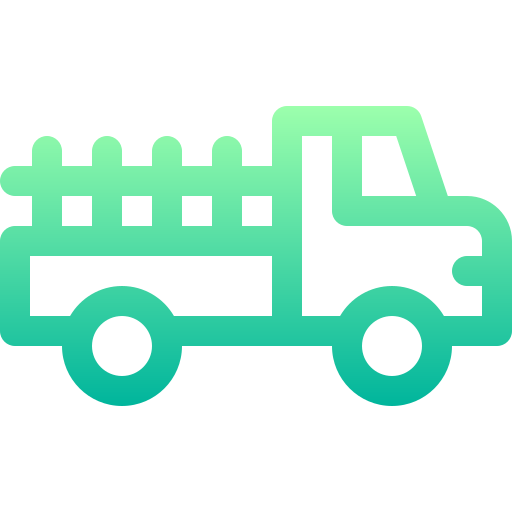 lastwagen Basic Gradient Lineal color icon