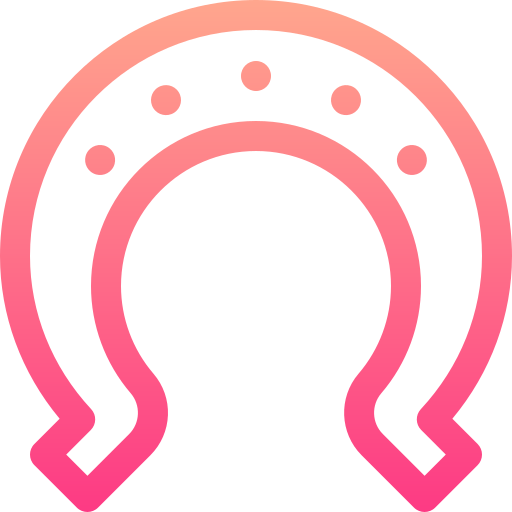 Horseshoe Basic Gradient Lineal color icon
