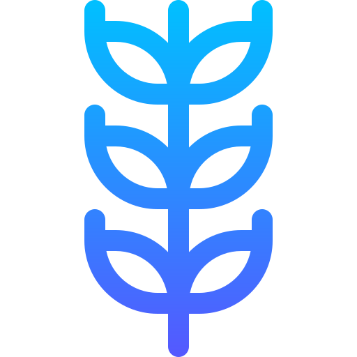 grano Basic Gradient Lineal color icono