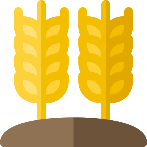 Пшеница Basic Rounded Flat иконка