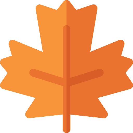 단풍잎 Basic Rounded Flat icon