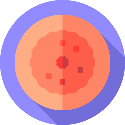 자궁 경부암 Flat Circular Flat icon