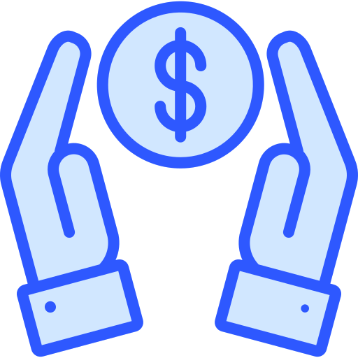Save money Generic Blue icon