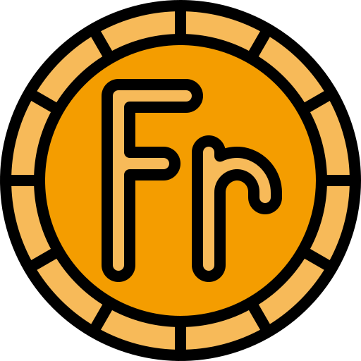 Franc Generic Outline Color icon