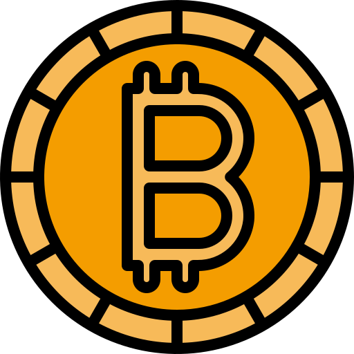 Bitcoin Generic Outline Color icon