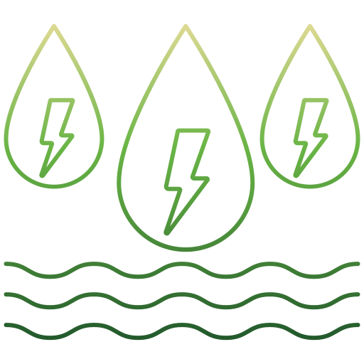 Water energy Generic Gradient icon