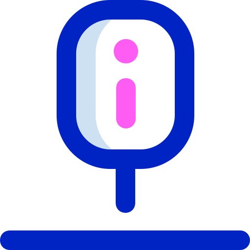 information Super Basic Orbit Color Icône
