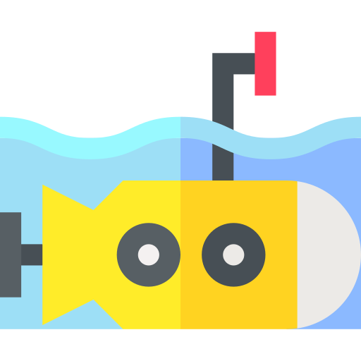 Подводная лодка Basic Straight Flat иконка