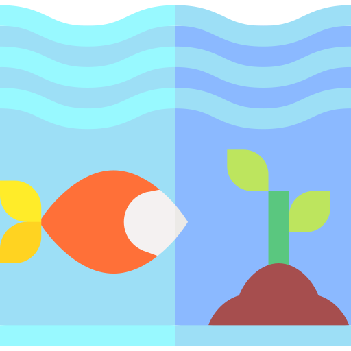 Sea Basic Straight Flat icon