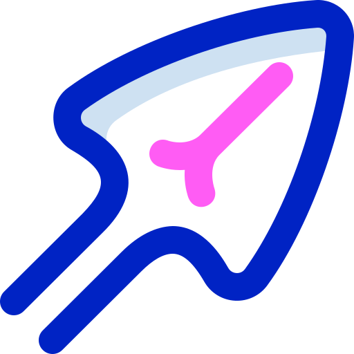 punta de flecha Super Basic Orbit Color icono