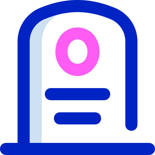 lápida sepulcral Super Basic Orbit Color icono