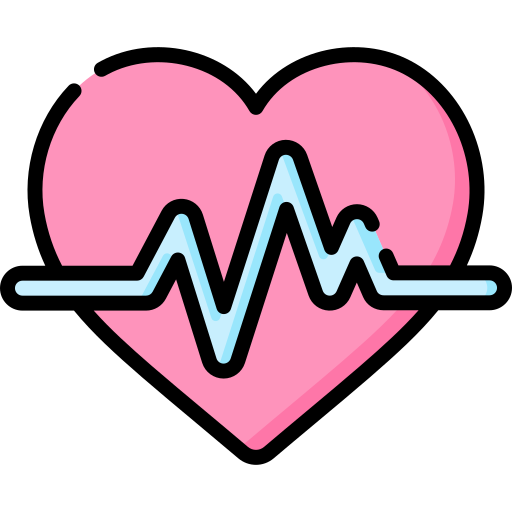battito cardiaco Special Lineal color icona