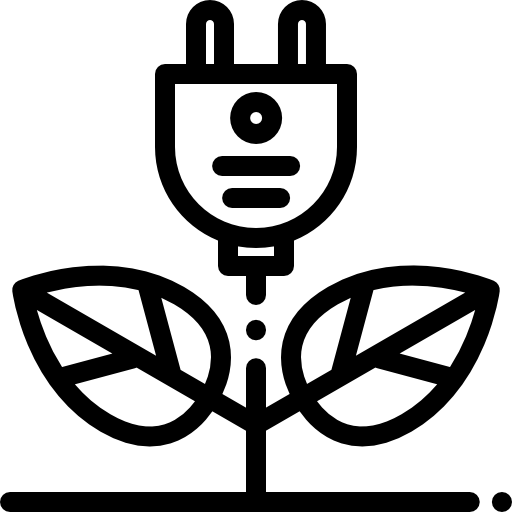 enchufe Detailed Rounded Lineal icono