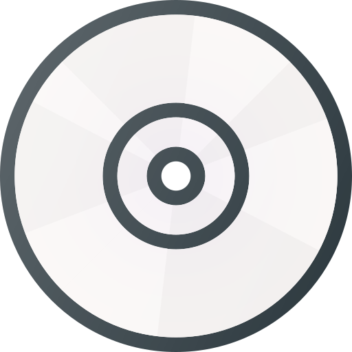 Compact disc Those icons Lineal Color icon