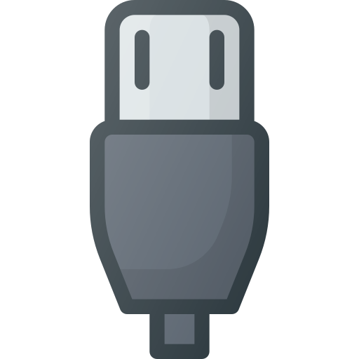 Usb cable Those icons Lineal Color icon