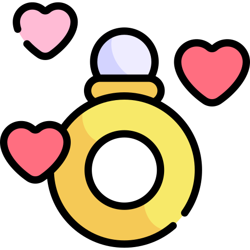 hochzeit Kawaii Lineal color icon