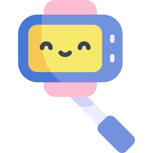 selfie-stick Kawaii Flat icon