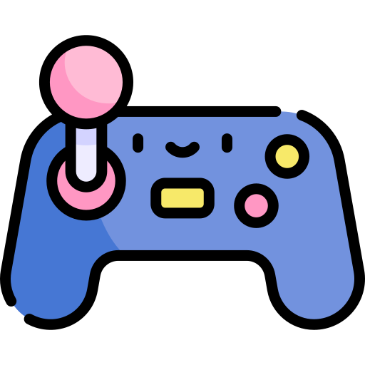 ビデオゲーム Kawaii Lineal color icon