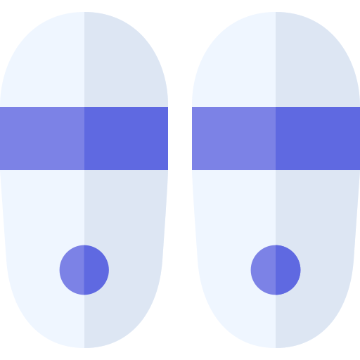 slippers Basic Rounded Flat icoon